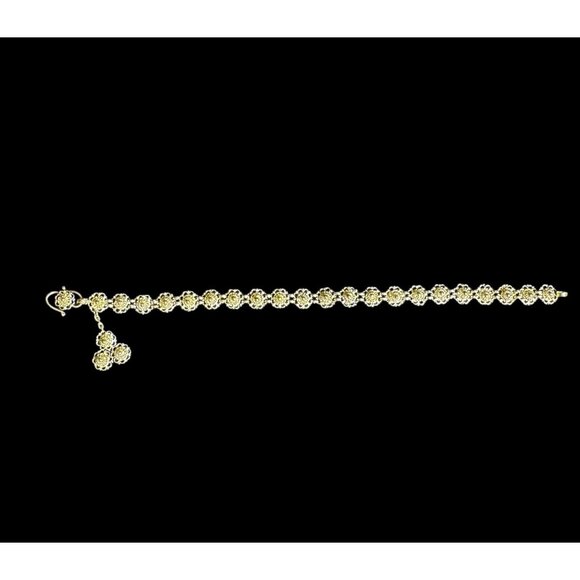 Cuttacki Tarkasi in Orissa Filigree Bracelet 7 inches - Picture 16 of 16